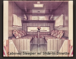 Ranger cabover sleeper with slide in dinette